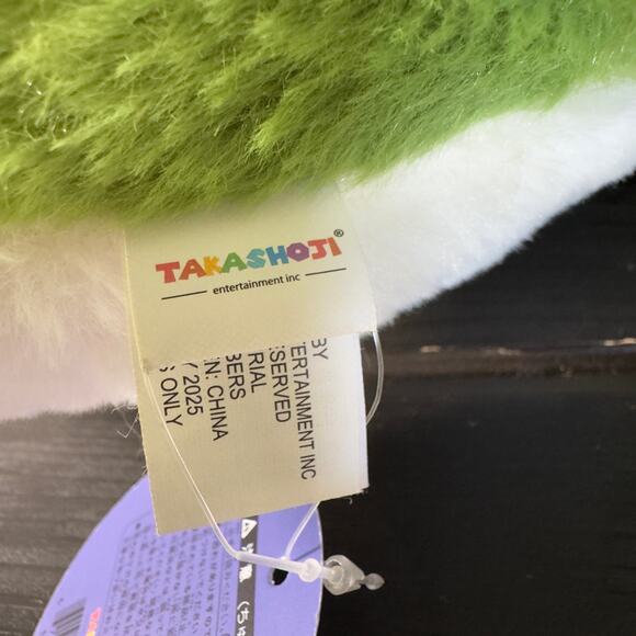 Takashoji 14 Inch Green Kigurumi Penguin in Stegosaurus Round1 Plushie NEW! - Picture 3 of 7